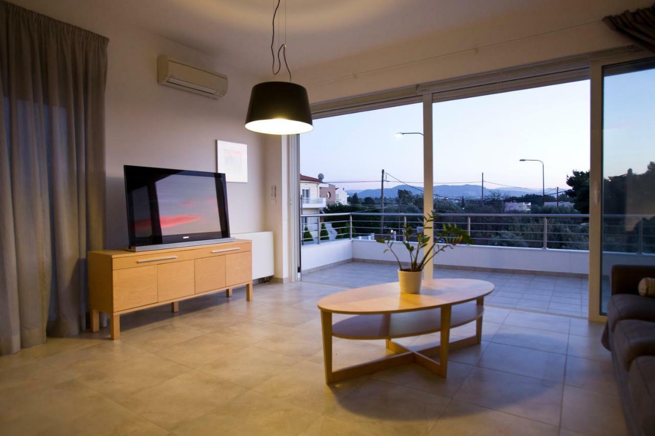 Luxury Villa Loutraki With Private Heated Pool 外观 照片